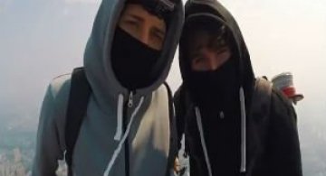 Selfie, de la 660 de metri inaltime