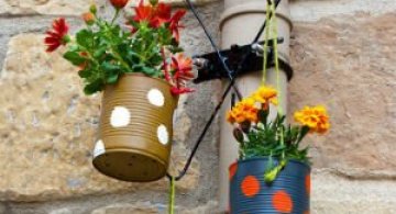 Coltul de rai de acasa! Sunt cele mai frumoase ghivece cu flori