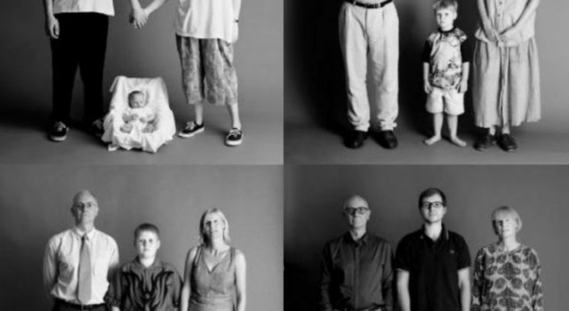 Calatorie in timp: Aceeasi familie, acelasi decor, oameni schimbati