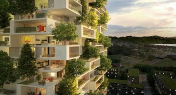 Turnul cedrilor: O padure verticala locuibila, in mijlocul orasului