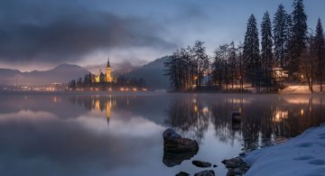 Dimineti de poveste din Slovenia, in poze mirifice