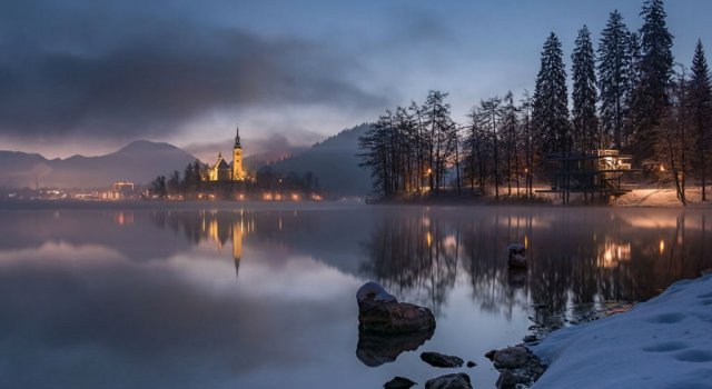 Dimineti de poveste din Slovenia, in poze mirifice