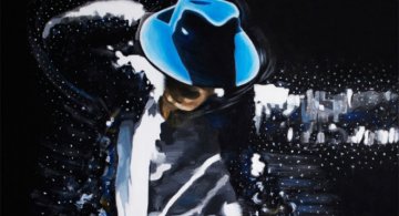 Michael Jackson, geniul magician in 12 picturi electrice