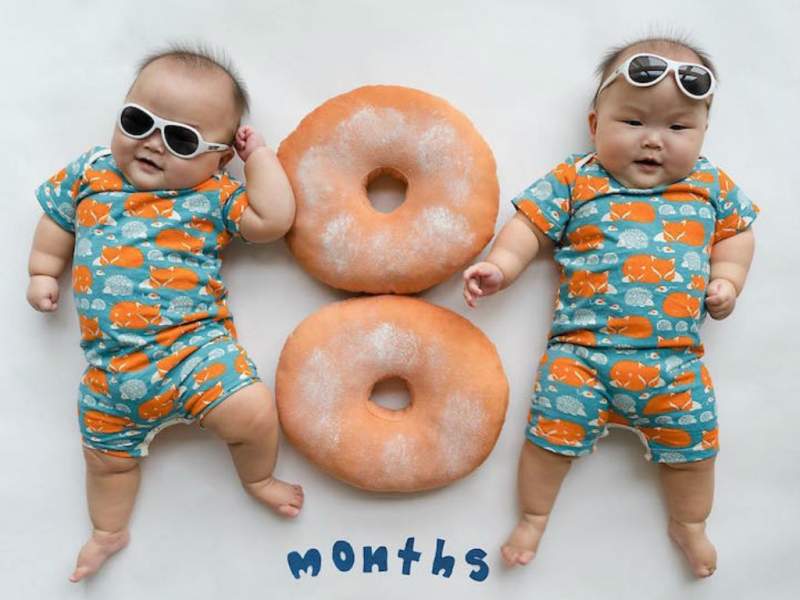 Cele mai simpatice gemene, intr-un pictorial adorabil