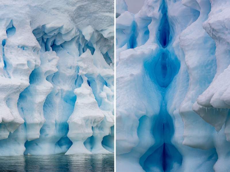 Grandoarea ghetarilor din Antarctica