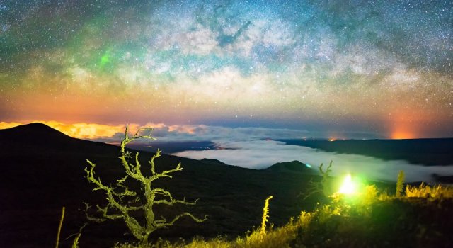 Lumina noptii: Un dans al Caii Lactee, in miezul verii