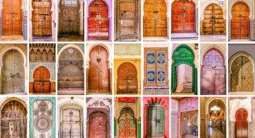 Usile multicolore ale Marocului