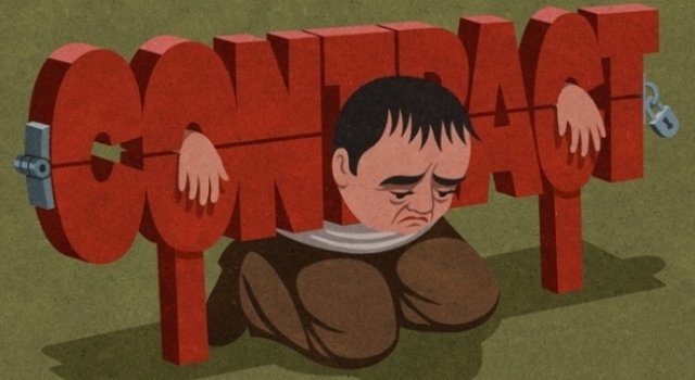 Drama omului controlat, in ilustratii satirice