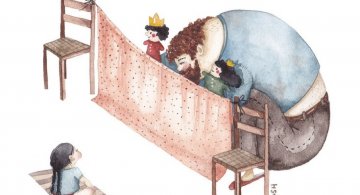 Relatia dintre tata si fiica, in ilustratii emotionante