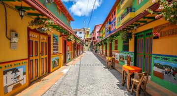 Un deliciu vizual: Cel mai colorat oras din lume