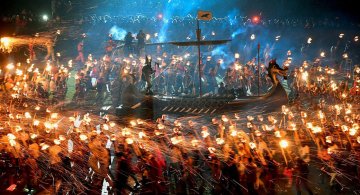 Festivalul legendar al vikingilor, in fotografii epice