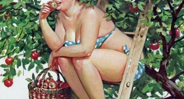 Din picanteriile anilor '50: Voluptoasa Hilda, in ilustratii simpatice