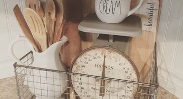 Idei de amenajare a bucatariei intr-un stil rustic