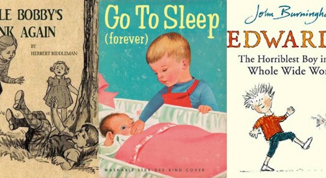 Carti absurde pentru copii care ne ridica mari semne de intrebare