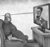 Problemele societatii actuale, in ilustratii deranjant de sincere