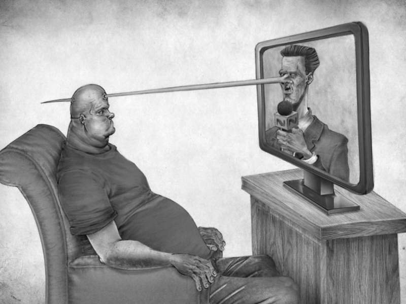 Problemele societatii actuale, in ilustratii rascolitor de sincere