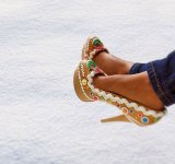 Pantofii cu aspect de prajituri, la mare moda in acest sezon