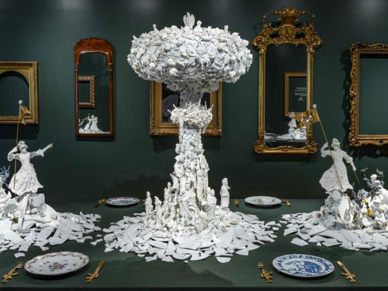 Arta cu cioburi de ceramica: Stari noi pentru obiecte vechi