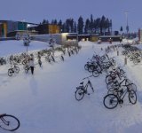 Cu bicicleta, la -17 grade Celsius. Copii din Finlanda dau tuturor o lectie demna de urmat
