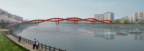 Nanhe River Landscape Bridge