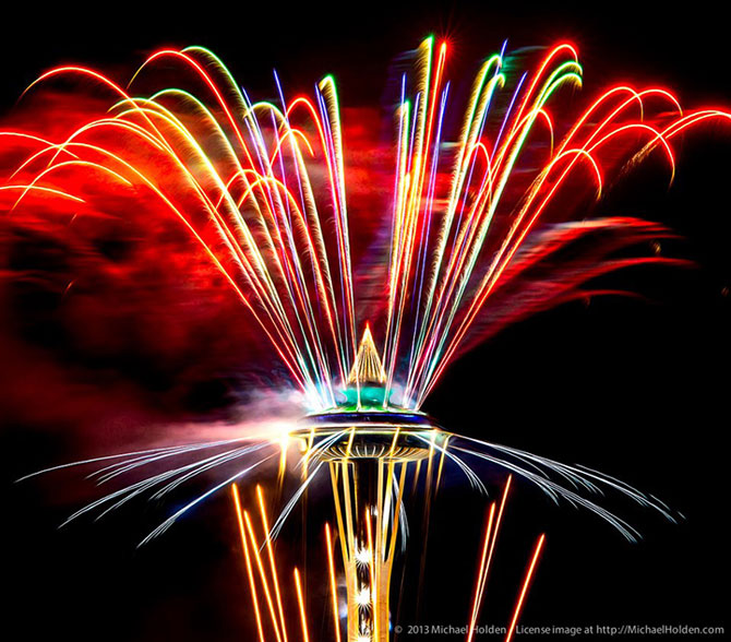 Artificii fabuloase la Seattle - Poza 1