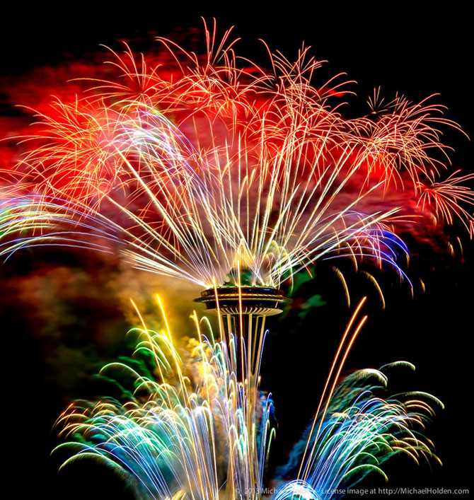 Artificii fabuloase la Seattle - Poza 4