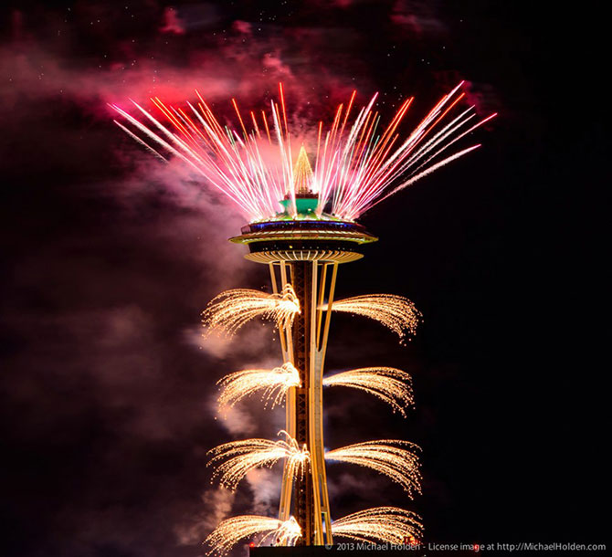 Artificii fabuloase la Seattle - Poza 5
