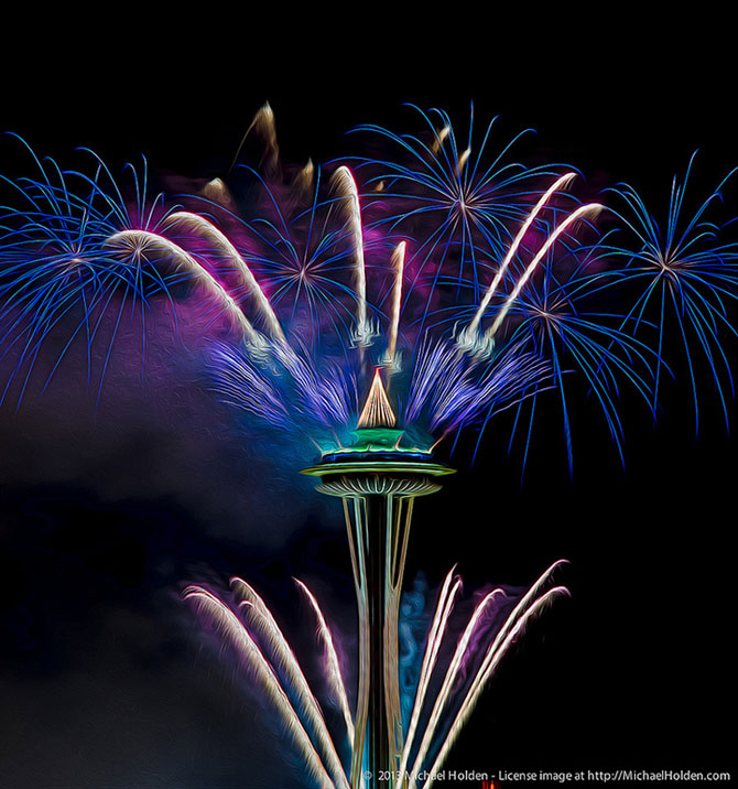 Artificii fabuloase la Seattle - Poza 6