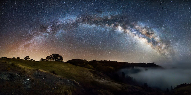 Galaxii stralucitoare, fotografiate de Michael Shainblum - Poza 2