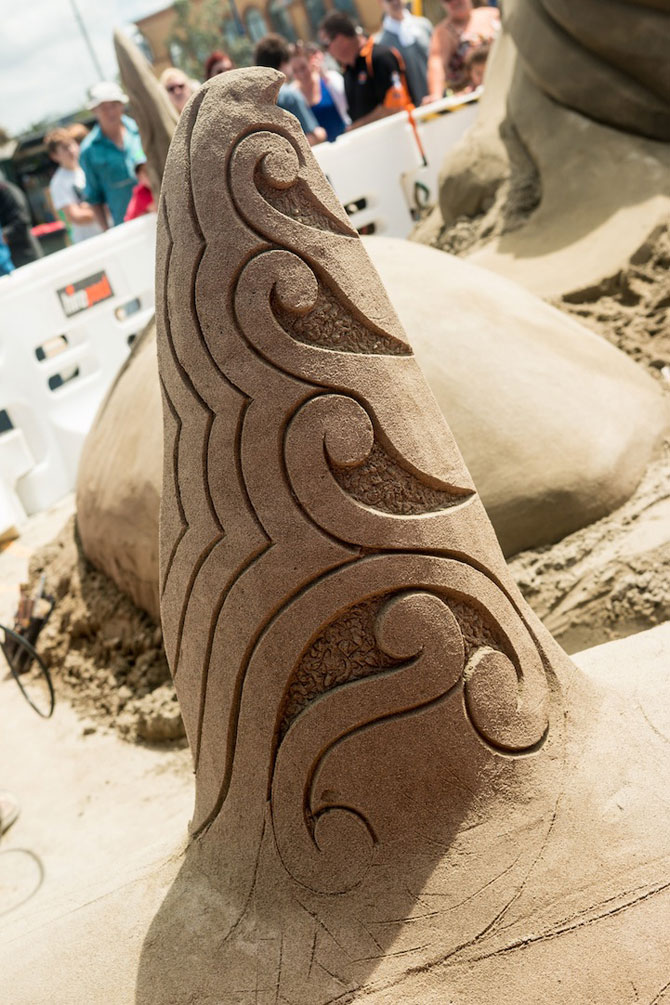 Concursul de sculpturi in nisip din Noua Zeelanda - Poza 9