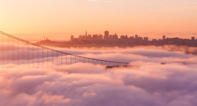 Frumusetea cetii peste San Francisco - Poza 1