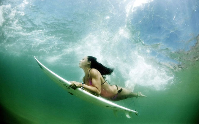 Surf sub valurile oceanului, cu Lucia Griggi - Poza 4