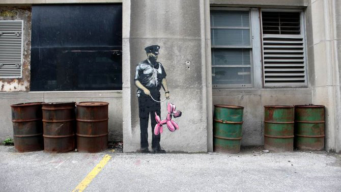 Anonimus de secol 21: Banksy