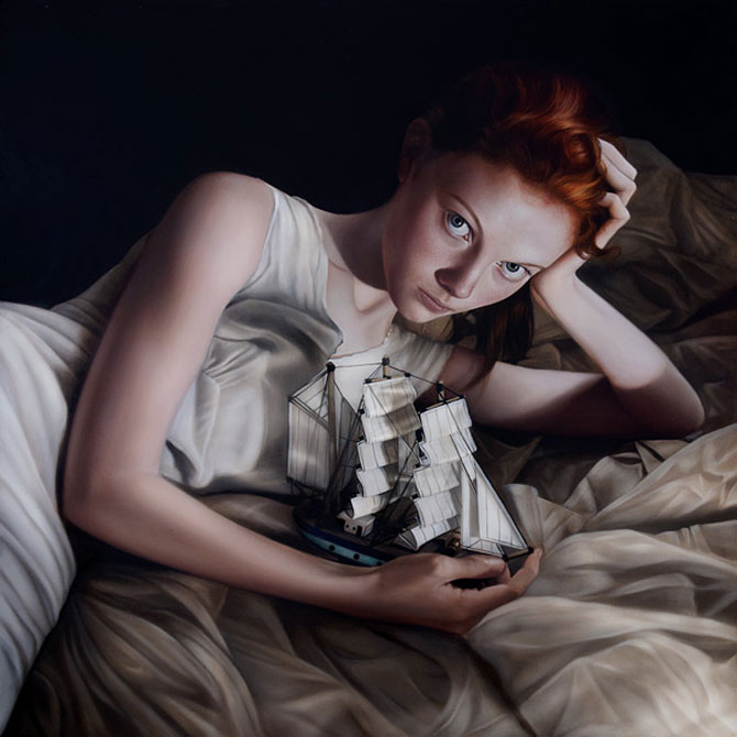Hiper-realism si poezie, pictate de Mary Jane Ansell - Poza 14