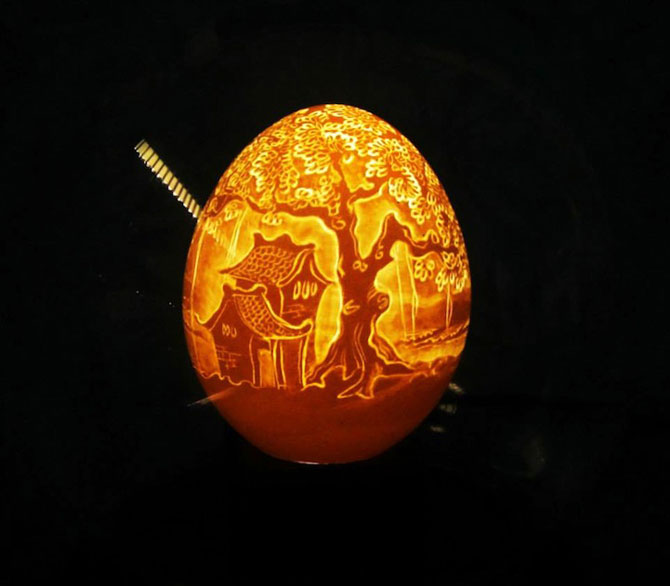 Lampi in coaja de ou, de Ben Tre