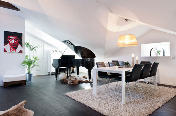 Stockholm: Penthouse-ul perfect pentru petreceri
