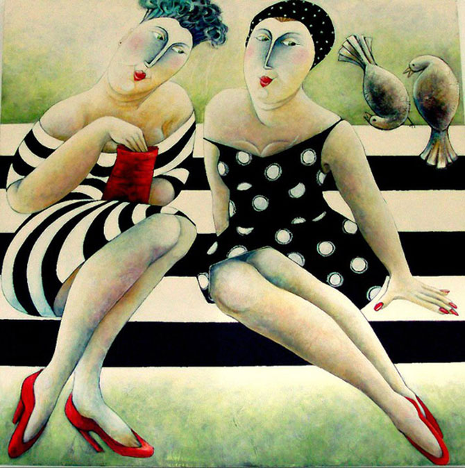 Pisici, femei in stil cubist, cu Carla Raadsveld - Poza 4