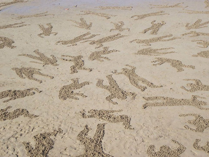 9.000 de siluete in nisip pentru Ziua Z - Poza 3