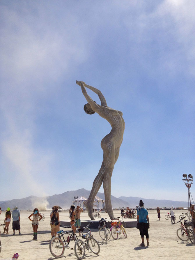 Superba sculptura de la Burning Man - Poza 3