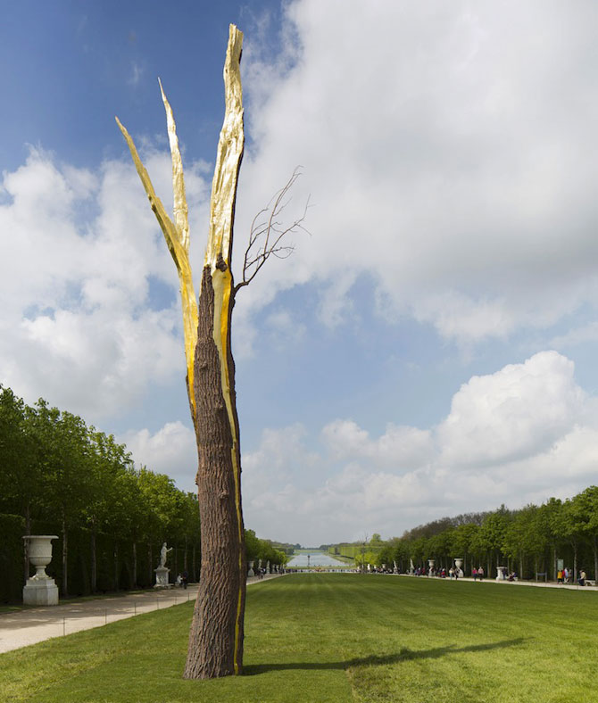 Sculpturi-copaci, in gradina de la Versailles - Poza 2