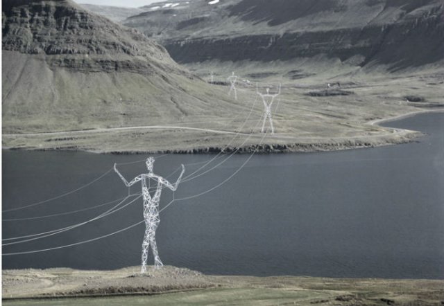 Islanda - Un taram al uriasilor, purtatori de energie electrica