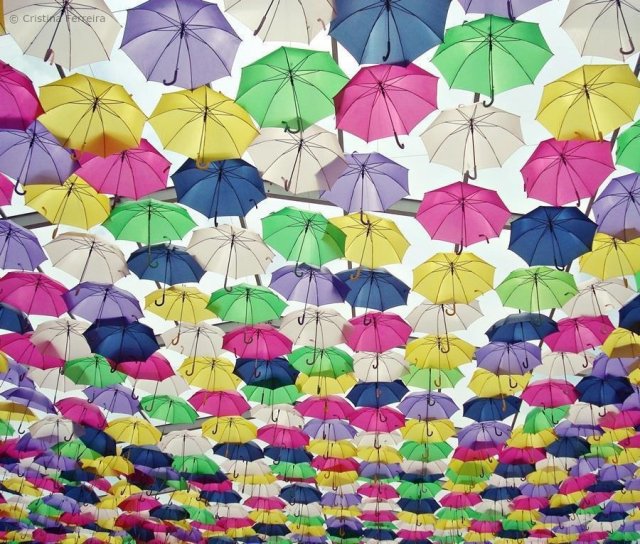 Un festival al umbrelelor in poze multicolore - Poza 3
