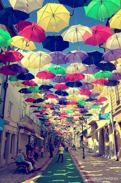 Un festival al umbrelelor in poze multicolore - Poza 4