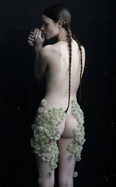 Portrete florale: Cum se transforma puful de papadie in accesoriu chic - Poza 4