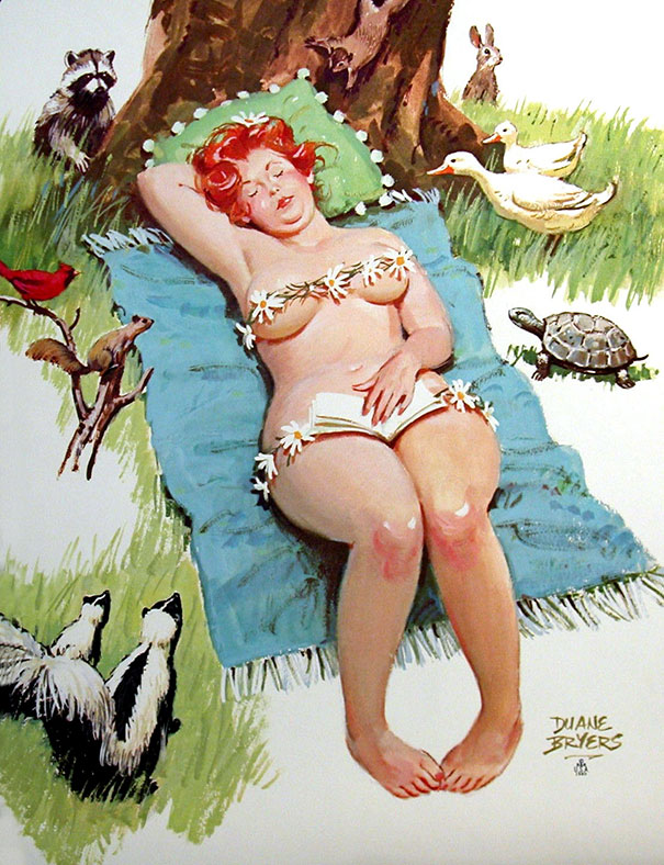 Din picanteriile anilor '50: Voluptoasa Hilda, in ilustratii simpatice - Poza 4