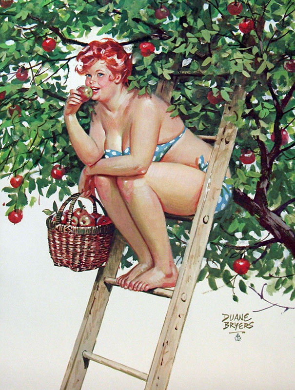 Din picanteriile anilor '50: Voluptoasa Hilda, in ilustratii simpatice - Poza 13